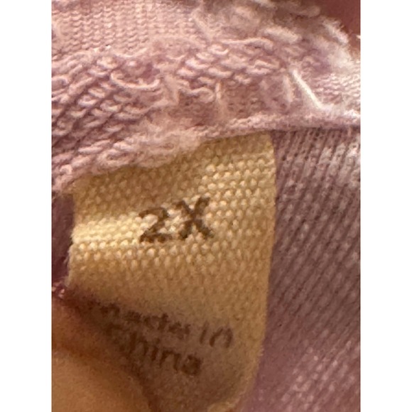 Soft Surroundings Plus Size 2x Purple Sleeveless Boho Blouse - Picture 3 of 5